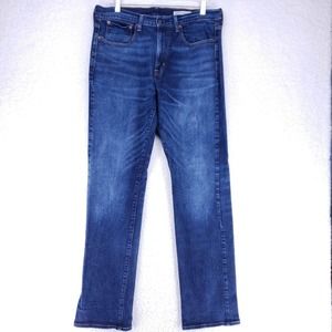 Cremieux Premium Straight Blue Jeans Men Size 34W x 34L Denim Casual Pants